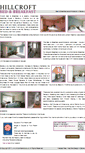 Mobile Screenshot of hillcroftbandb.co.uk